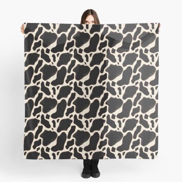 Cow Print Scarf