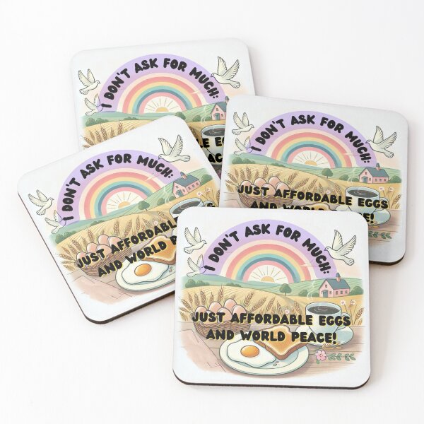 Item preview, Egg Crisis 2025 - I don't ask for much... designed and sold by nature. electrified..