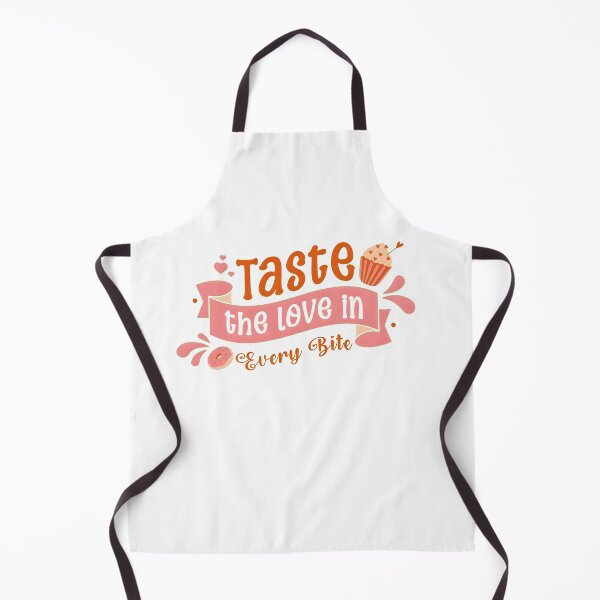 Item preview, Taste the Love in Every Bite - Couples - Baking - Valentine's day designed and sold by TTeamDesigns.