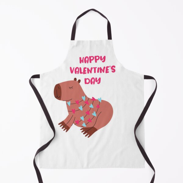 Item preview, valentine's day, valentine's day, capybara in love designed and sold by m-litomirskaya.