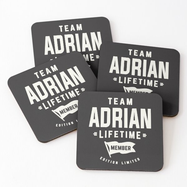 Item preview, Team Adrian Lifetime Member Funny Name Adrian designed and sold by cidolopez.