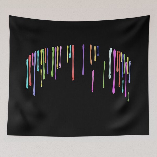 Item preview, A Rainbow of Dripping Paint designed and sold by RedFirecracker.