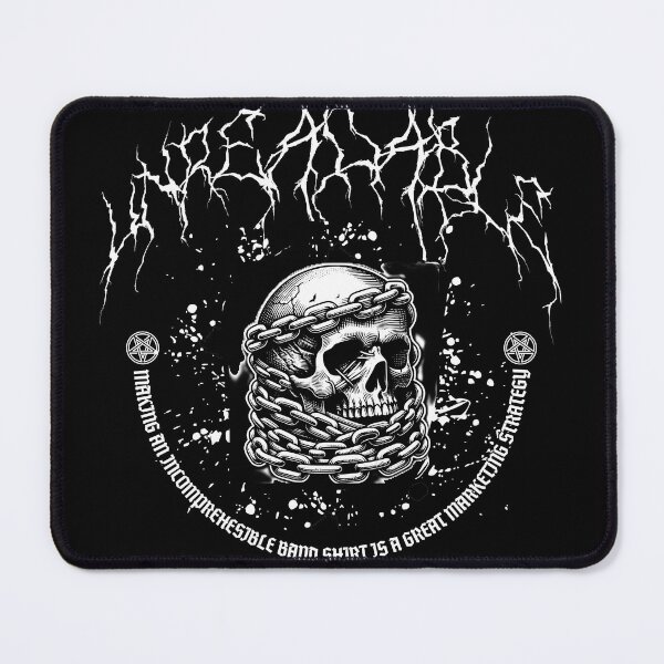 Item preview, Unreadable Band Name designed and sold by FlagshipGoods.