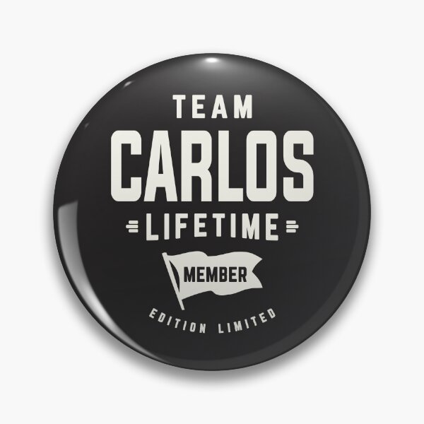 Artikelvorschau, Team Carlos Lebenslanges Mitglied Lustiger Name Carlos entworfen und verkauft von cidolopez.