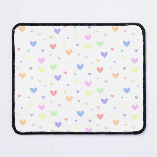 Item preview, Rainbow Hearts Pastel designed and sold by Aesthetic Crew.