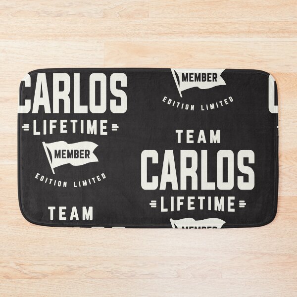 Artikelvorschau, Team Carlos Lebenslanges Mitglied Lustiger Name Carlos entworfen und verkauft von cidolopez.