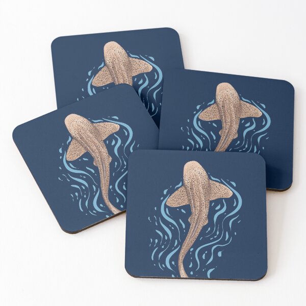 Item preview, ZEBRA/LEOPARD SHARK -stegostoma fasciatum (water) designed and sold by BEATRIZ ABAITUA.