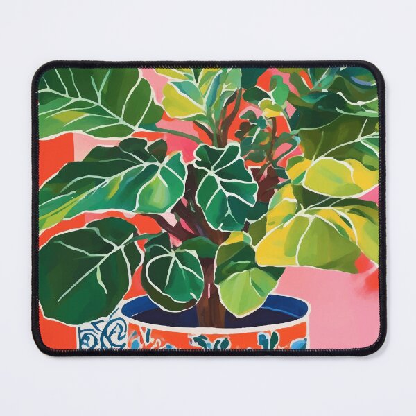 Item preview, Colorful plant in a pot designed and sold by PalmitoDecor.