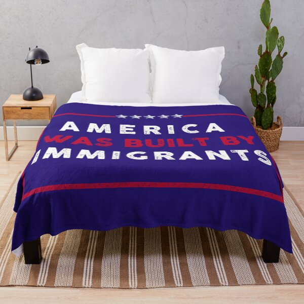 Item preview, America was built by immigrants designed and sold by remerasnerdas.