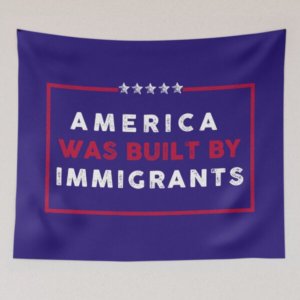 Artikelvorschau, Amerika wurde von Einwanderern aufgebaut entworfen und verkauft von remerasnerdas.