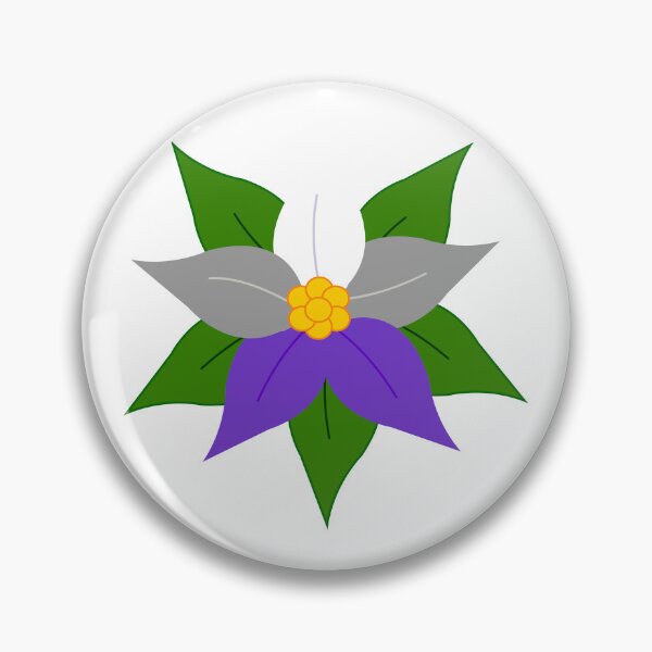 Item preview, Poinsettia Pride Flag Greysexual designed and sold by HarveyHandcraftsandDesigns.