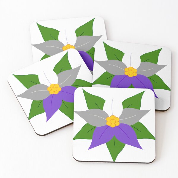 Item preview, Poinsettia Pride Flag Greysexual designed and sold by HarveyHandcraftsandDesigns.