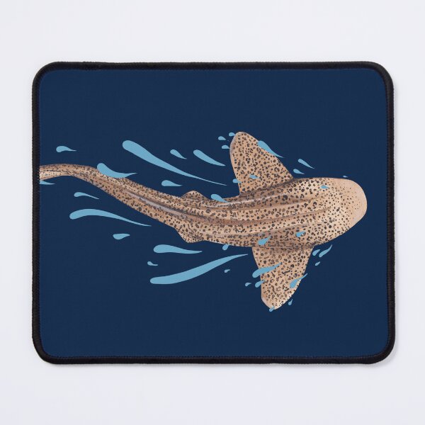 Item preview, ZEBRA/LEOPARD SHARK -stegostoma fasciatum (waterdrop) designed and sold by BEATRIZ ABAITUA.