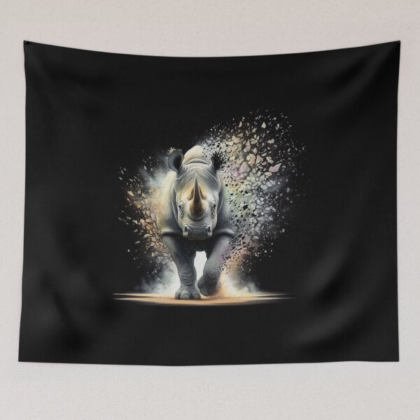 Item preview, Disappearing Rhino designed and sold by Animalistic-Art.