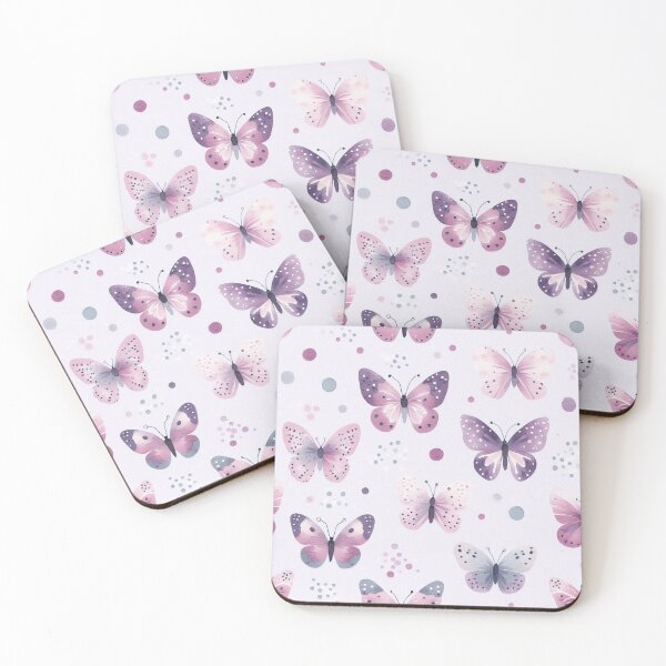 Item preview, Butterfly Watercolor Pattern designed and sold by Furbulous Faces.