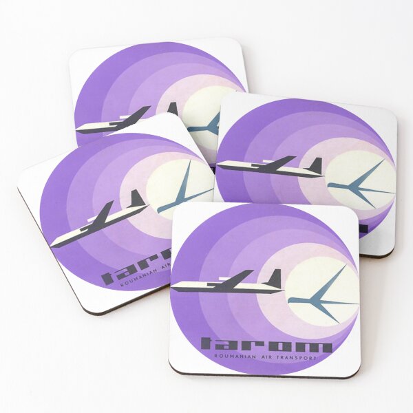 Item preview, Tarom - Roumanian Air Transport Vintage Luggage tag designed and sold by PIXEL POP DESIGNS - Beyond the Norm!.