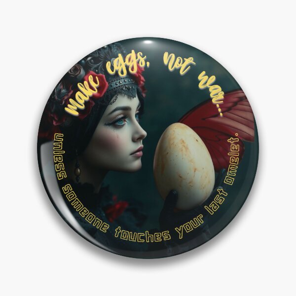 Item preview, Egg Crisis 2025 - Make Eggs, not War... designed and sold by nature. electrified..