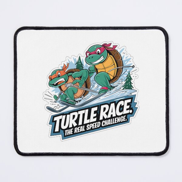 Item preview, Turtle Skiing | Turtle Race Real Speed Challenge designed and sold by tmerchtrends.