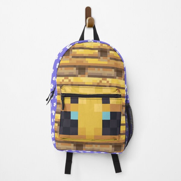 Item preview, Minecraft Bee Nest Backpack designed and sold by TrippyTooni.