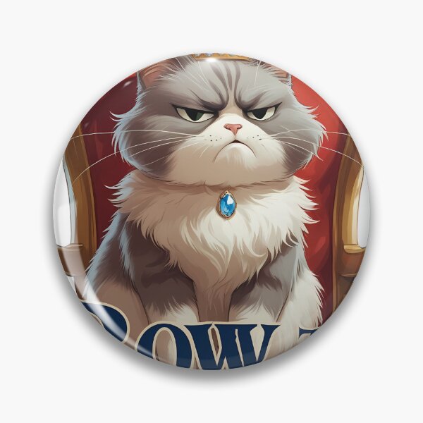 Item preview, Bow to the Paw Royal Cat Majestic Cat Cat Throne designed and sold by Furry Paw  Prints.