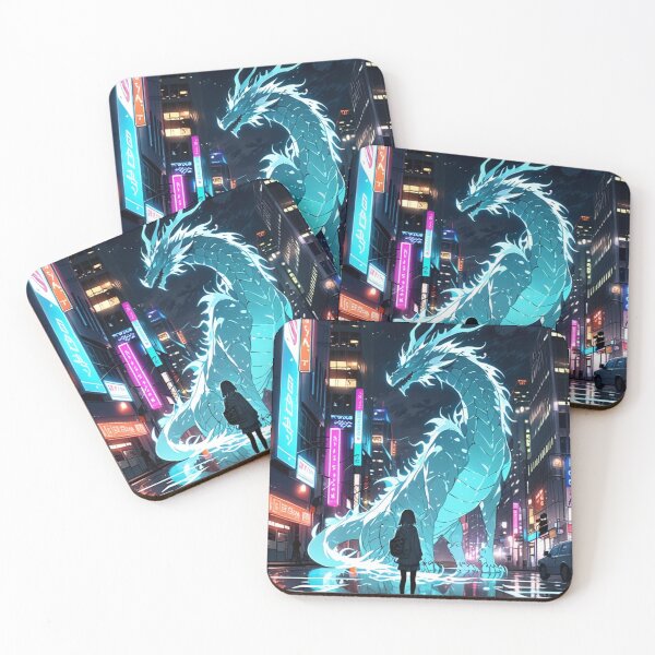 Item preview, Neon Blue Dragon designed and sold by TondoMeander.