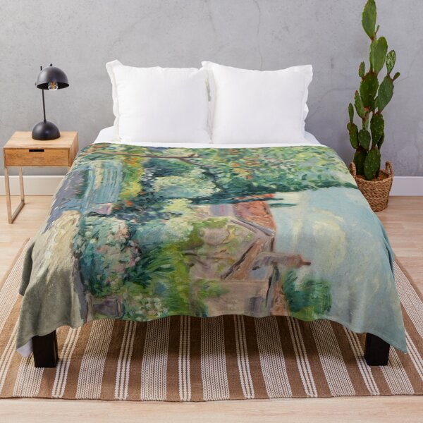 Item preview, Impressionist Garden Painting | Serene Southern France Landscape designed and sold by CARRAANN.