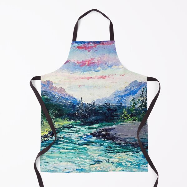 Item preview, Vintage River Landscape designed and sold by tomorrowsart.