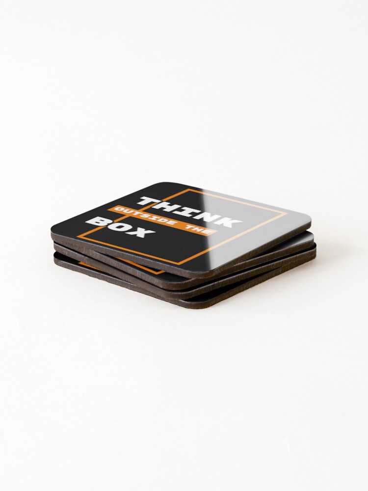 Thumbnail 4 of 5, Coasters (Set of 4), Think Outside the Box designed and sold by RWCarpenter.