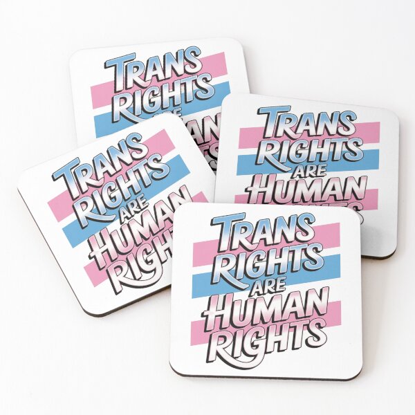 Item preview, Trans Rights Are Human Rights  designed and sold by DraconianDesign.