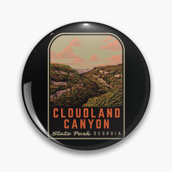 Item preview, Cloudland Canyon State Park Georgia Retro designed and sold by HalpinDesign.