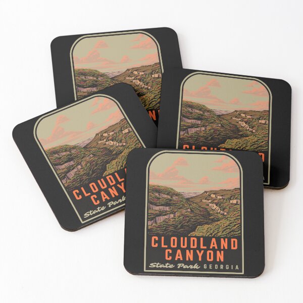 Item preview, Cloudland Canyon State Park Georgia Retro designed and sold by HalpinDesign.