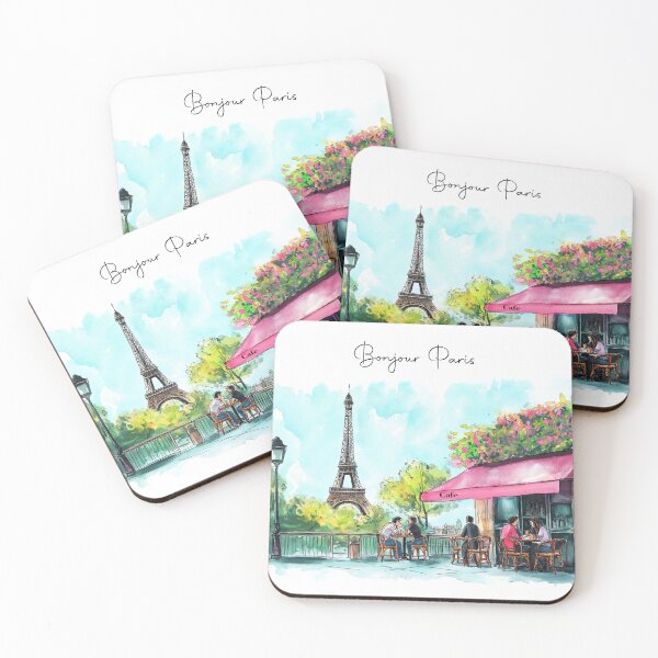 Item preview, Bonjour Paris designed and sold by Ramona-Gliga.