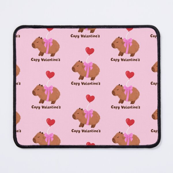 Item preview, Capy of valentine's day, valentine's day, capybara in love designed and sold by m-litomirskaya.