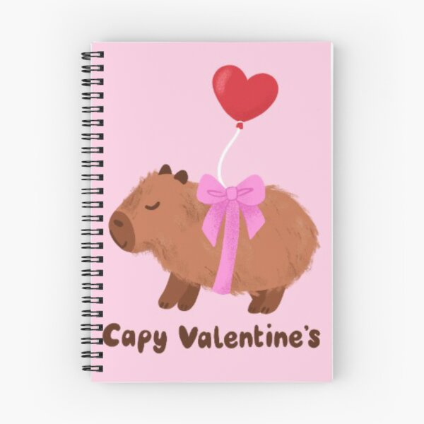 Item preview, Capy of valentine's day, valentine's day, capybara in love designed and sold by m-litomirskaya.