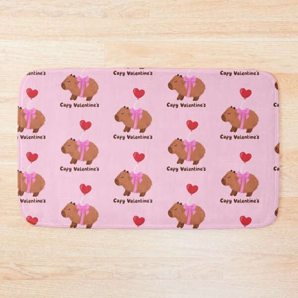 Item preview, Capy of valentine's day, valentine's day, capybara in love designed and sold by m-litomirskaya.