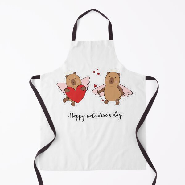 Item preview, valentine's day, valentine's day, capybara in love designed and sold by m-litomirskaya.