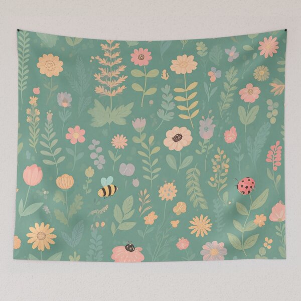 Item preview, Whimsical Garden Print designed and sold by Tripple A Creations.