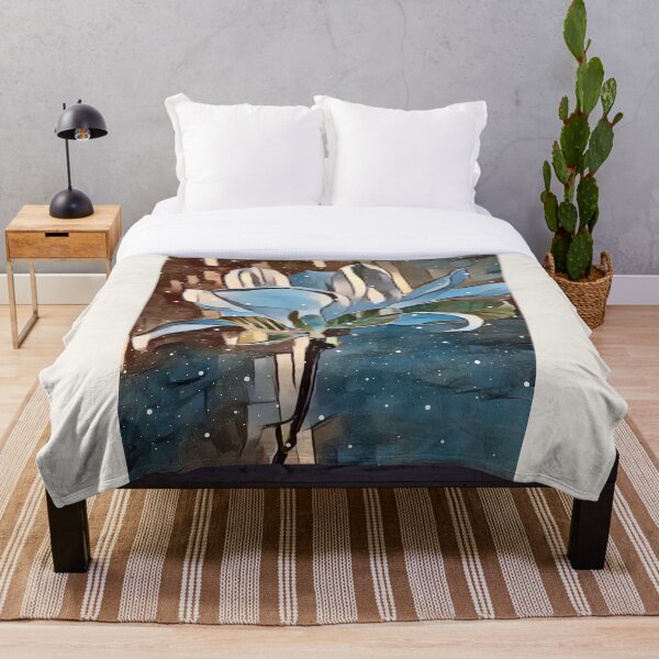 Item preview, Magnolia and the starry sky designed and sold by PinkishGlasses.