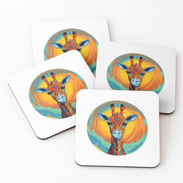 Item preview, Colorful Giraffe designed and sold by Made-by-Gus.
