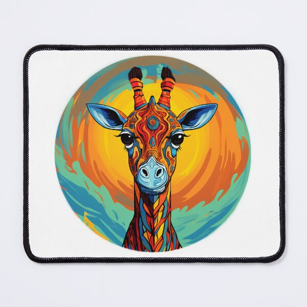 Item preview, Colorful Giraffe designed and sold by Made-by-Gus.
