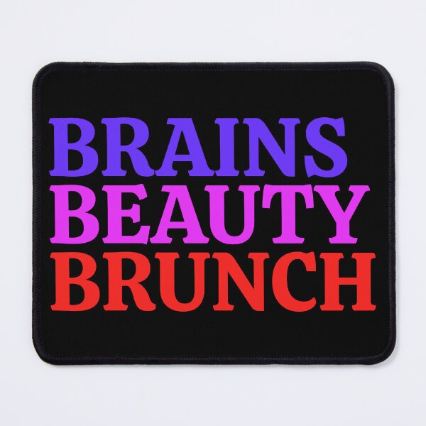 Item preview, Brains Beauty Brunch designed and sold by thespecialtyhub.