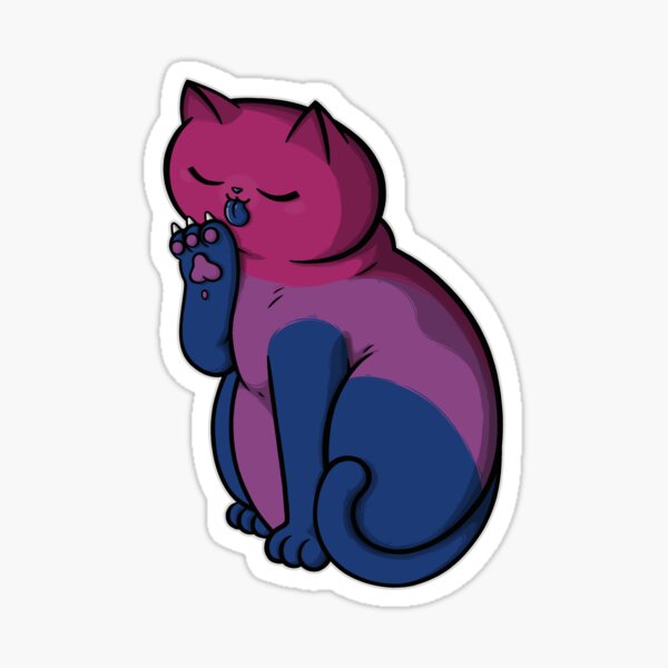 Artikel-Vorschau von einzelne bisexuelle Katze, designt und verkauft von BaksuzArt.