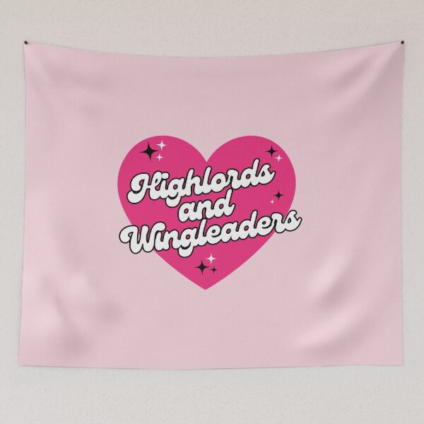 Item preview, Highlords and Wingleaders Pink and Black designed and sold by baranskini.