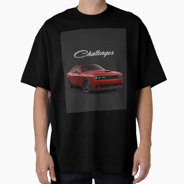 Vista previa del artículo con la obra «El diseño de un potente coche deportivo Challenger rojo», diseñado y vendido por wearecarlovers-.