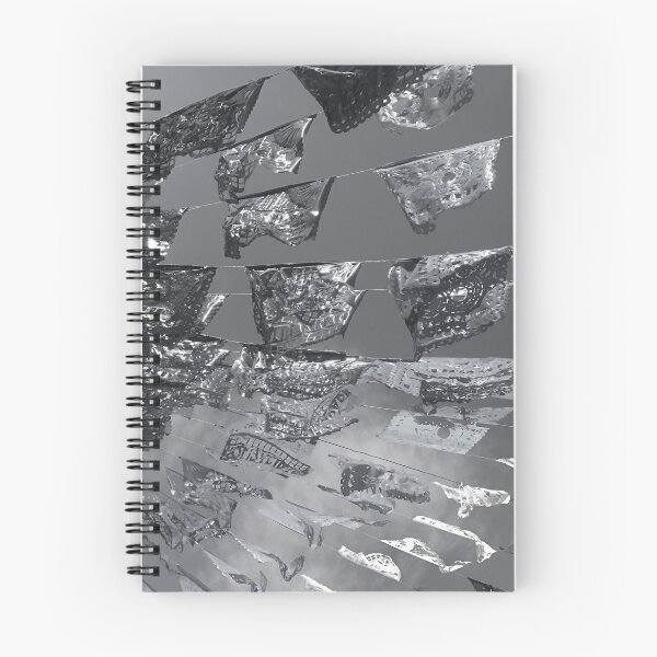 Item preview, Black and White Papel Picado | Mexico Wall Art designed and sold by YemmyZImages.