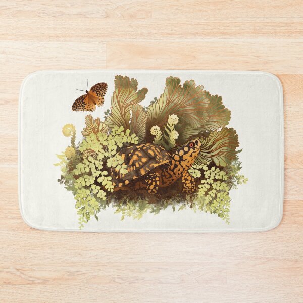 Item preview, Box Turtle and Butterfly designed and sold by awanderingsoul.