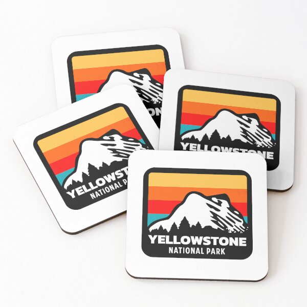 Item preview, Yellowstone National Park Wyoming Sunset Gift designed and sold by Guarddogdrive.