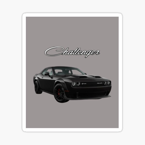 Item preview, Black Challenger Aggressive Performance Design designed and sold by wearecarlovers-.