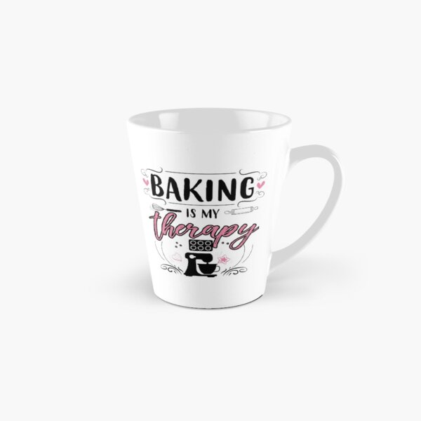 Baking Is My Therapy Tall Mug