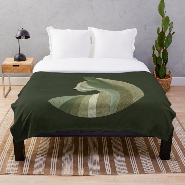 Item preview, Abstract Cat Silhouette in Muted Greens designed and sold by NoaaDesign.